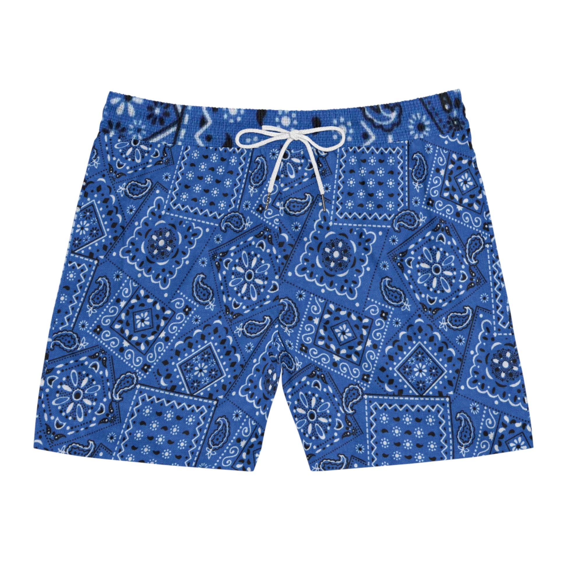 Bandana Shorts - Blue