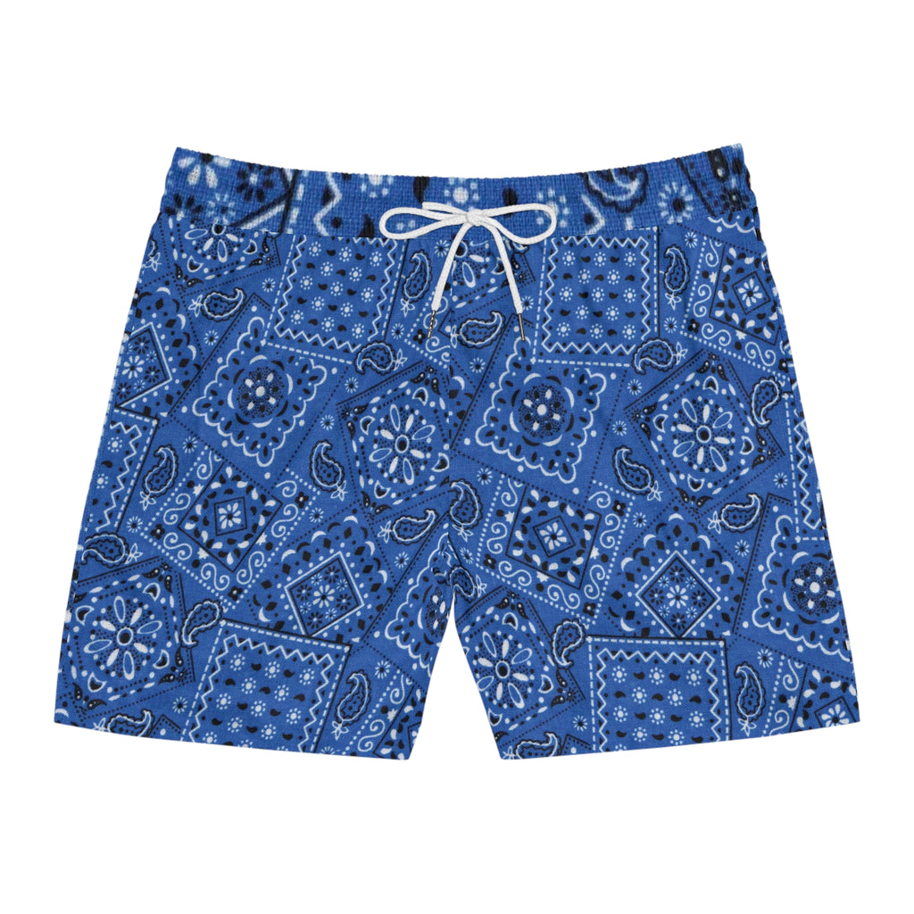Bandana Shorts - Blue