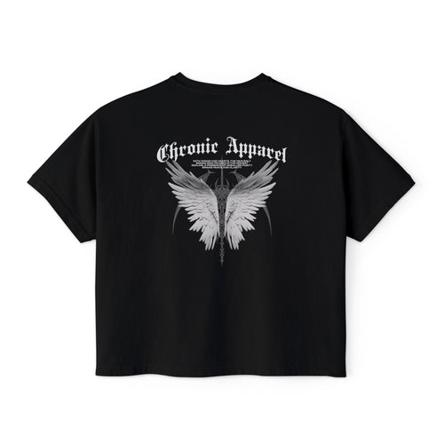 "Angel Wings" Crop Tee