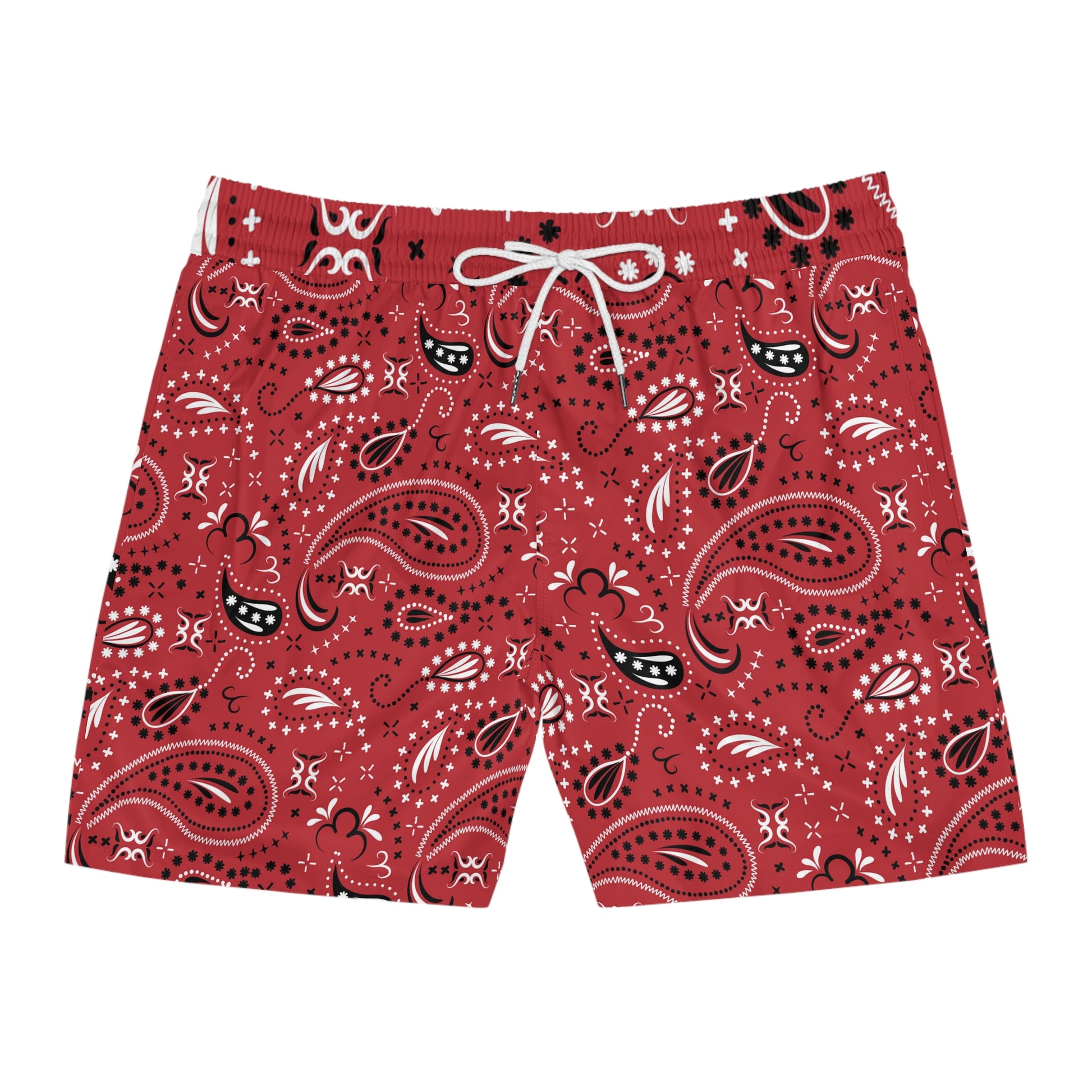 Bandana Shorts - Red