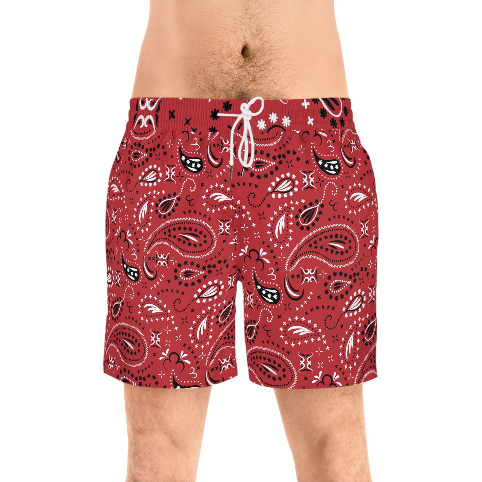 Bandana Shorts - Red