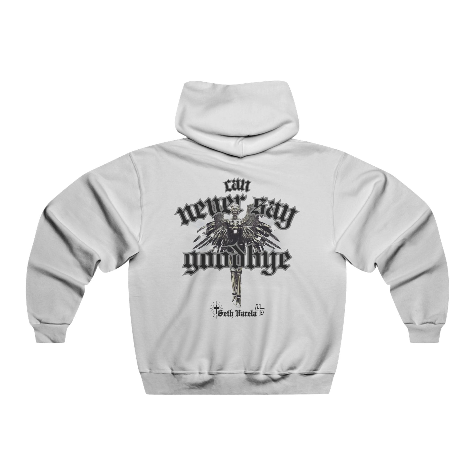 Never Say Goodbye (White Hoodie)