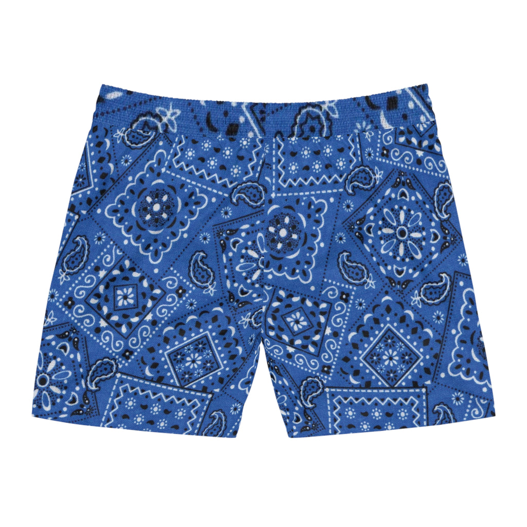 Bandana Shorts - Blue