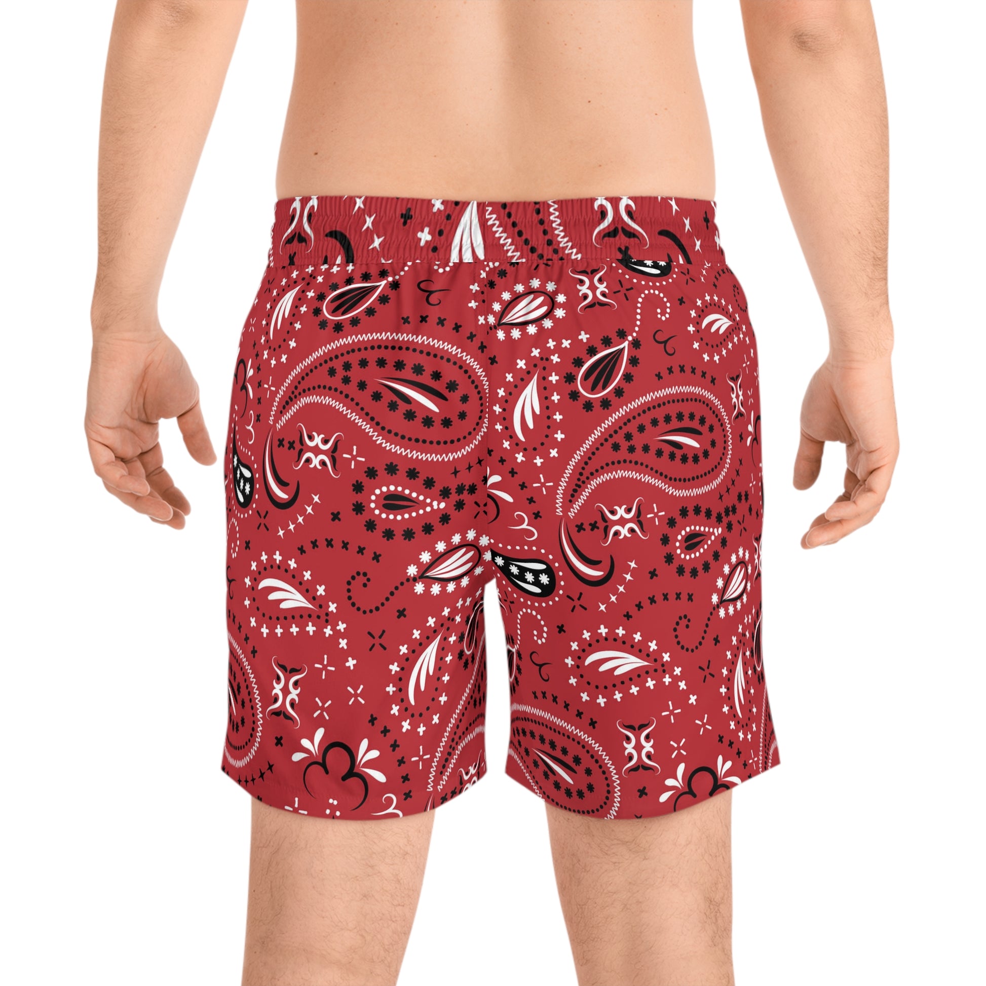 Bandana Shorts - Red