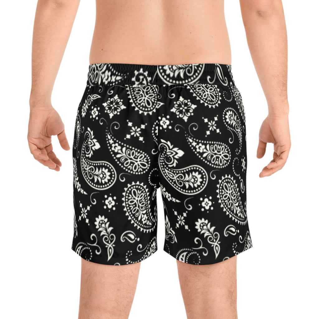 Bandana Shorts - Black
