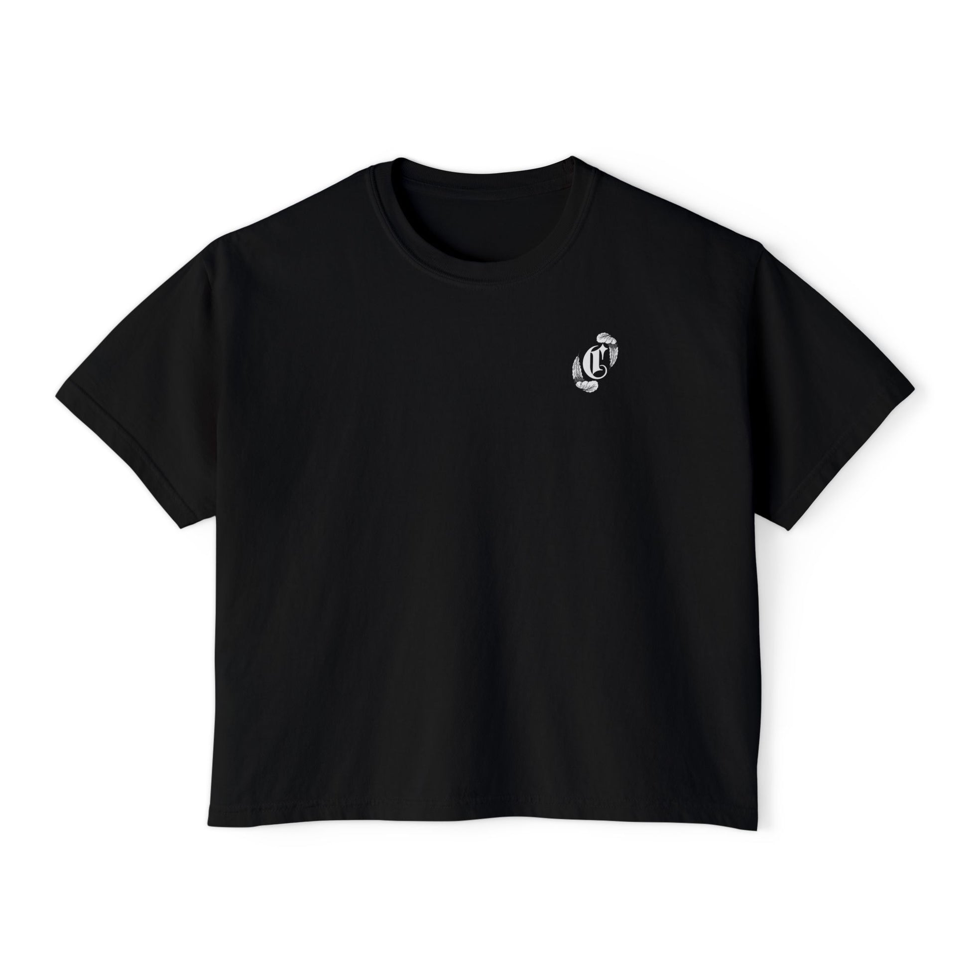 "Angel Wings" Crop Tee